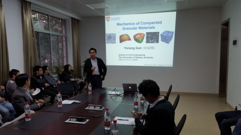Inivited seminar at Zhejiang University